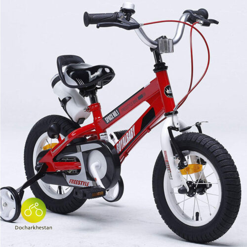 دوچرخه بچه گانه قناری مدل فضایی رنگ قرمز