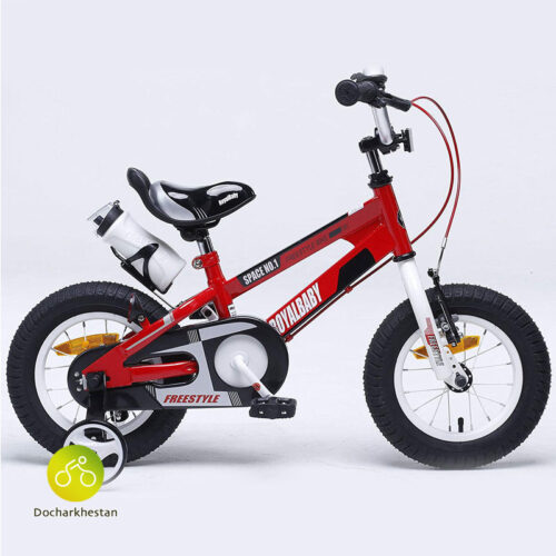 دوچرخه بچه گانه قناری مدل فضایی رنگ قرمز