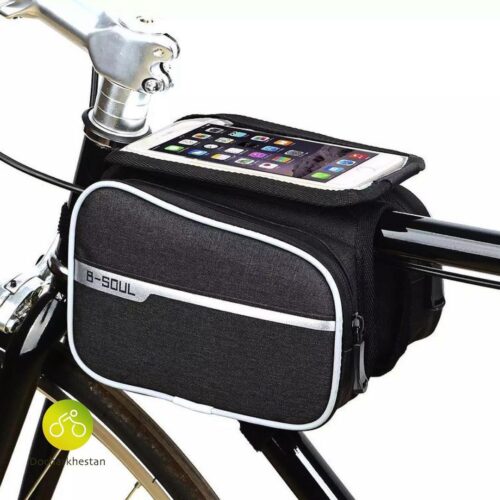کیف روى تنه موبایل دار دوچرخه مارک B-SOUL